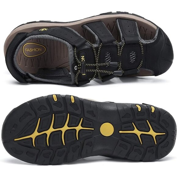 〽️Men\'s Hiking Sandals Black Outdoor Athletic Walking Casual Sports Shoes main image 4
